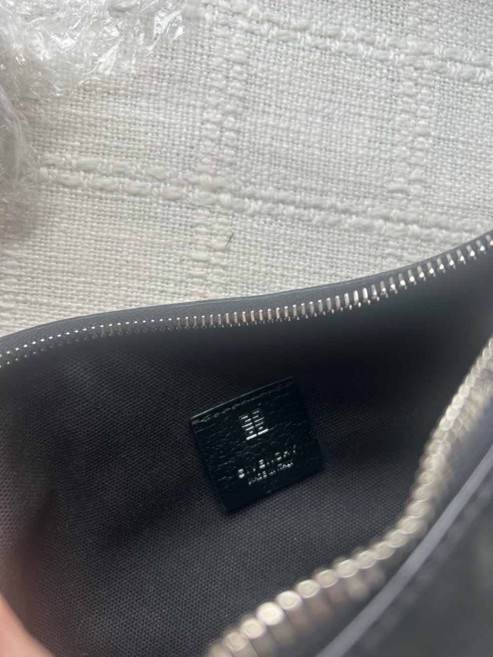 Givenchy Black Mini Voyou Leather Shoulder Bag with Mixed Metal Hardware - Picture 4 of 9